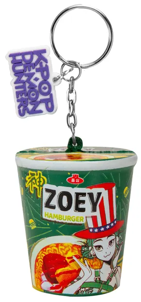 Breloc Cinereplicas Animation: KPop Demon Hunters - Zoey Hamburger Noodles