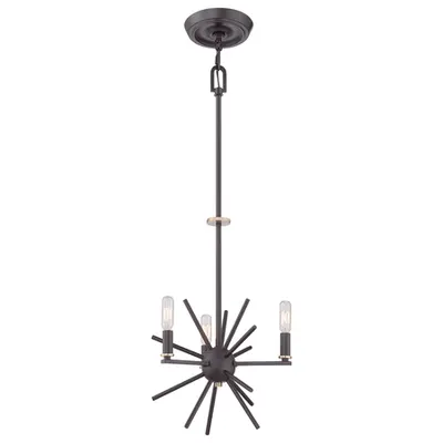 Corp de iluminat suspendat, lustra Carnegie 3Lt Chandelier