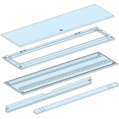 Panou spate si usa, PrismaSeT G, L 300mm, H 1450mm (27 m), IP55, pentru conducta de extensie