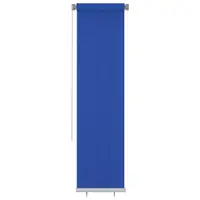 vidaXL Jaluzea rulantă de exterior 65 (l) x 230 (î) cm, albastru, HDPE