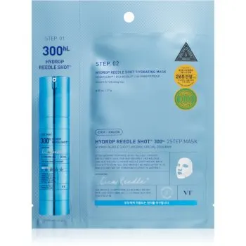 VT Cosmetics Hydrop Reedle Shot 300hL masca pentru hidratare intensa pentru tratarea tenului în două faze