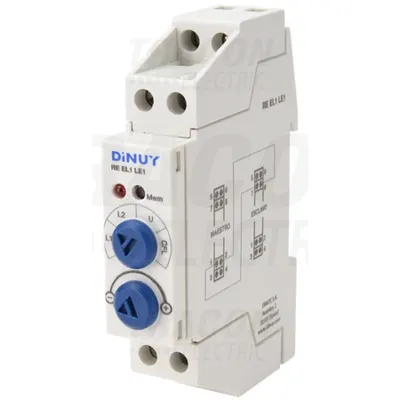 Modul comanda flux luminos pentru sina DIN, 1 mod REEL1LE1 230 VAC, 50 Hz, 50/100/350 W