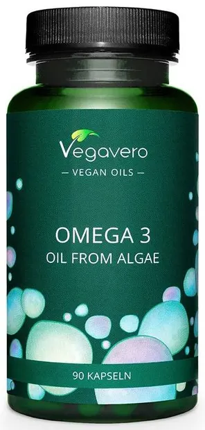 Omega 3 Oil from Algae, 90 capsule, Vegavero