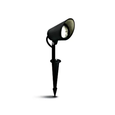 Gill-S LED 8W, 520lm, 3000K, 24VDC, IP65, 38°, negru