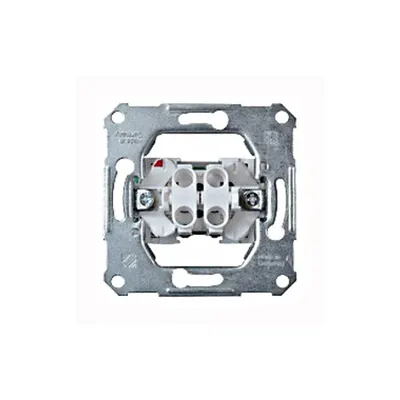 Mecanism buton dublu cu revenire
