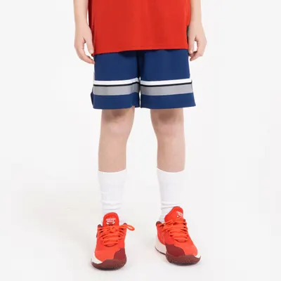 Șort de baschet NBA, SH900 Albastru Copii