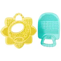 Bright Starts Sunny Sooothers jucărie pentru dentiție 3 m+ 2 buc