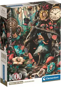 Puzzle Clementoni din 1000 piese - Încă o zi în Țara Minunilor