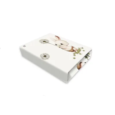 Cearceaf cu elastic, MimiNu, Pentru patut co-sleeper, Leonie, Dimensiune 83 x 50 cm, Din bumbac certificat Oeko Tex Standard 100, Cats