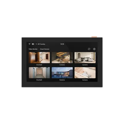 Ecran smart 7'' wireless Ezviz SD7, rezolutie: 1024 × 600, capacitate baterie: 4600 mAh, microfon si difuzor incorporat, wireles