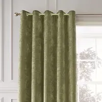 Draperii kaki termoizolante 2 buc. din janilie 117x183 cm Selene Luxury Chenille – Hyperion