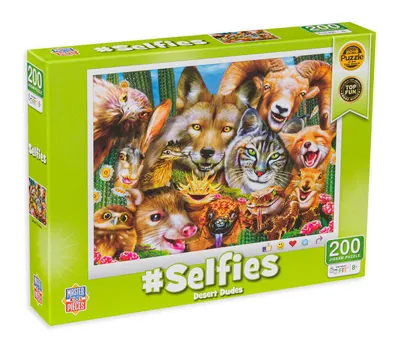 Puzzle Master Pieces din 200 de piese - Animale în deșert