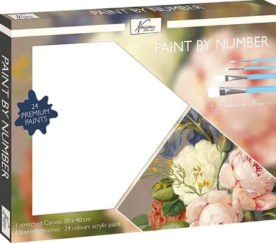 Set de pictură pe numere Grafix - Floare