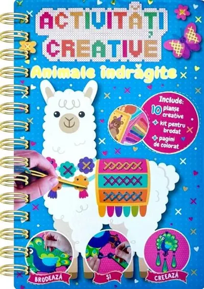 Animale îndrăgite. Activități creative - Hardcover