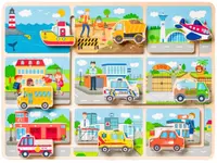 Labirint de lemn Woodyland - Vehicule
