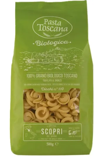 Melci Discus, bio, 500 g, Pasta Toscana