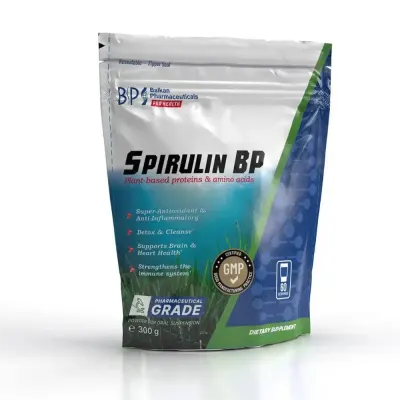 Pulbere Spirulină, Balkan Pharmaceuticals, 300g