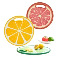 Tocator pentru Bucatarie 30cm, Rotund din Plastic, Diferite Modele