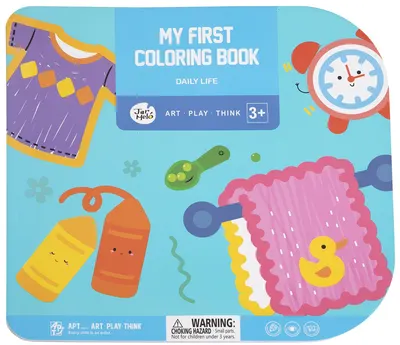 Prima mea carte de colorat Jarmelo - Lumea din jurul nostru