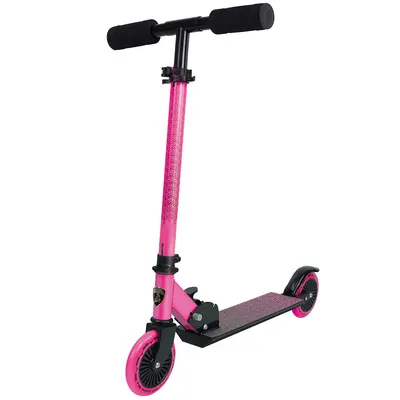 Trotineta pliabila cu ghidon reglabil, Kick'n Roll, Lamborghini L6 120, Roz