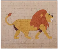 Mozaic de piatră Neptune Mosaic - Leu, fără ramă
