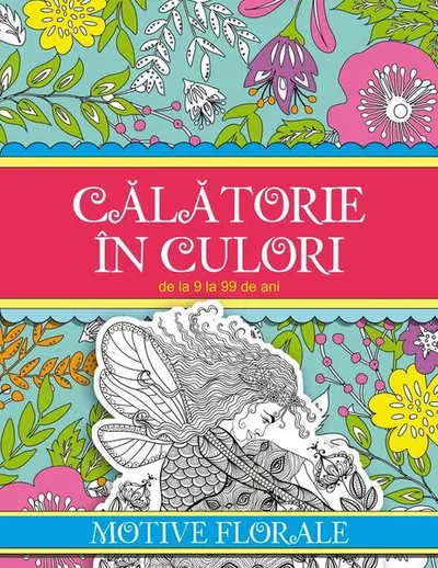Călătorie în culori. Motive florale - Paperback brosat - Roxana Geantă