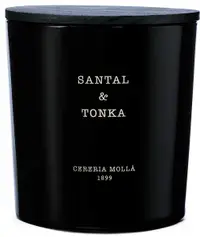 Lumânare parfumată Cereria Molla - Santal & Tonka, 600 g