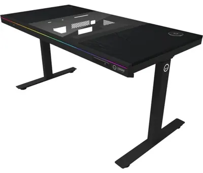 Birou de gaming Lorgar – DE90W, negru