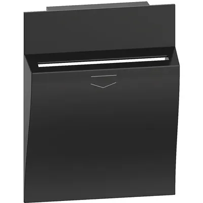 Placa pentru referintele K4549 si K4548 Bticino Living Now KG22M2, negru