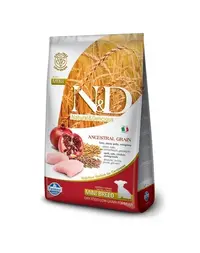 FARMINA N&D Mini Puppy Low Grain Chicken&Pomegranate hrana uscata caini juniori talie mica, pui si rodie 7 kg