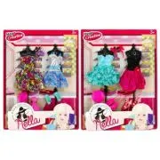 Jucarie set haine + incaltaminte papusa Nella MegaCreative, diverse modele (J700)