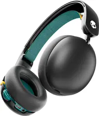 Căști pentru copii Skullcandy - Grom Wireless, fără fir, negre/verzi