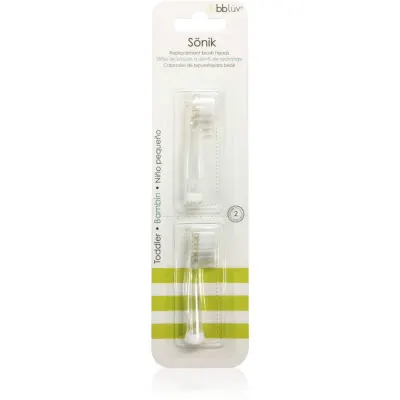 BBLÜV Sönik capete de schimb pentru periuta de dinti Toddler 18-36m 2 buc