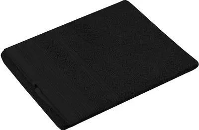 Prosop de baie STOF - Lyla, 50 x 90 cm, Negru