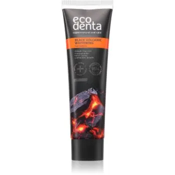 Ecodenta Black Volcanic Whitening pasta de dinti cu efect innalbitor