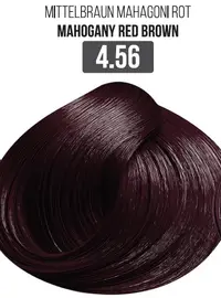 Vopsea Profesionala Cu Amoniac Redus EVOQUE Milk Therapy 100 ml - 4.56 Mahogany Red Brown - Cu Tehnologie Lipid Micro Emulsion