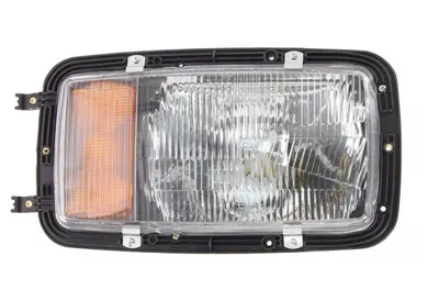 Far fata Dreapta (H4 P21W T4W, manual, culoare semnalizator: portocaliu) potrivit MERCEDES MK, SK 07.87-09.96