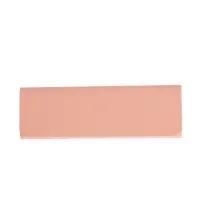 Etui pentru ochelari roz pudrat cu design minimalist