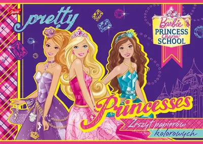 Bloc de desen lucios St. Majewski Barbie - A4, 10 foi, sortiment
