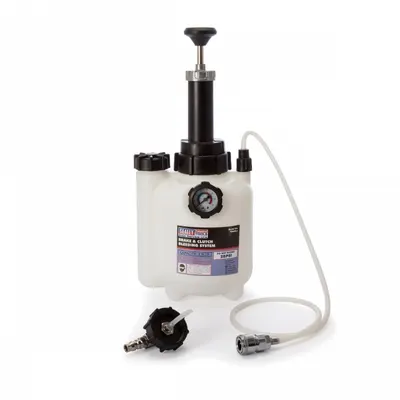 Aparat pentru aerisit si schimbat lichidul de frana sau ambreiaje hidraulice 2.5L, Sealey