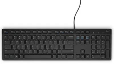 Tastatura DELL; model: KB 216; layout: SWI; NEGRU; USB; C1HK0