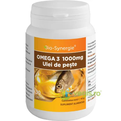 Omega3 1000mg Ulei de Peste 30cps