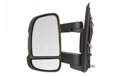 Oglinda laterala Stanga (electric incalzita, crom, mediu, cu senzor de temperatura) potrivita CITROEN JUMPER; FIAT DUCATO; PEUGEOT BOXER