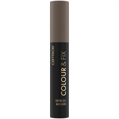 Mascara pentru sprancene Colour & Fix Brow Gel Mascara 030 - Dark Brown, 5ml, Catrice