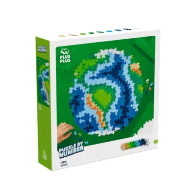 Puzzle pe numere Plus-Plus, 800 piese, Pamantul
