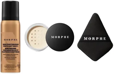 Kit de pregătire și fixare pentru machiaj Morphe, 3 bucăți