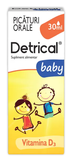 Detrical baby picaturi orale, 30 ml, Zdrovit