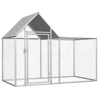 Gossi cotet pentru pasari, 2 x 1 x 1,5 m, otel galvanizat