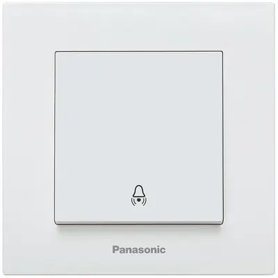 Buton sonerie Panasonic Karre Plus alb