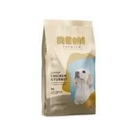 Hrana Uscata Caini, Remi Premium Junior Medium-Large Breed cu Pui si Curcan, 3 kg